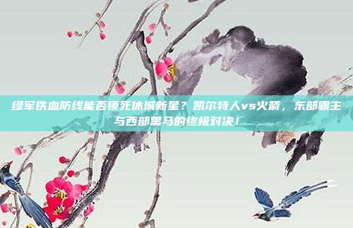 绿军铁血防线能否锁死休城新星？凯尔特人vs火箭，东部霸主与西部黑马的终极对决！