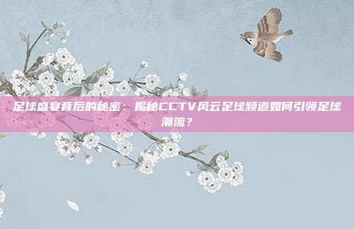 足球盛宴背后的秘密：揭秘CCTV风云足球频道如何引领足球潮流？