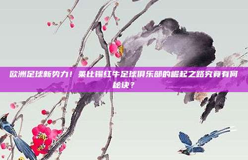 欧洲足球新势力！莱比锡红牛足球俱乐部的崛起之路究竟有何秘诀？
