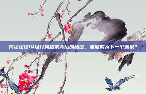 揭秘足球14场开奖结果背后的秘密，谁能成为下一个赢家？