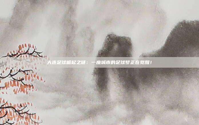大连足球崛起之谜：一座城市的足球梦正在觉醒！