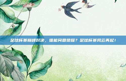 足球杯赛巅峰对决，谁能问鼎荣耀？足球杯赛风云再起！