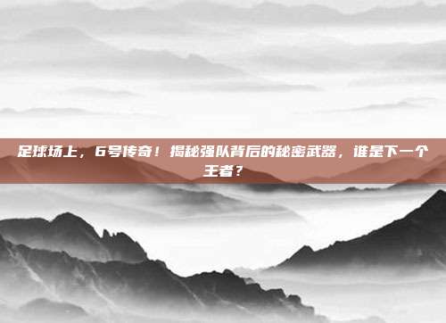 足球场上，6号传奇！揭秘强队背后的秘密武器，谁是下一个王者？