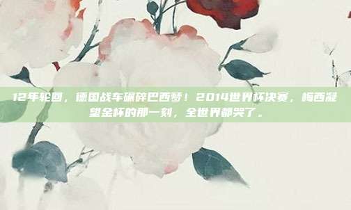 12年轮回，德国战车碾碎巴西梦！2014世界杯决赛，梅西凝望金杯的那一刻，全世界都哭了。
