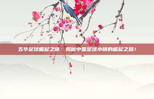 五华足球崛起之谜：揭秘中国足球小镇的崛起之路！