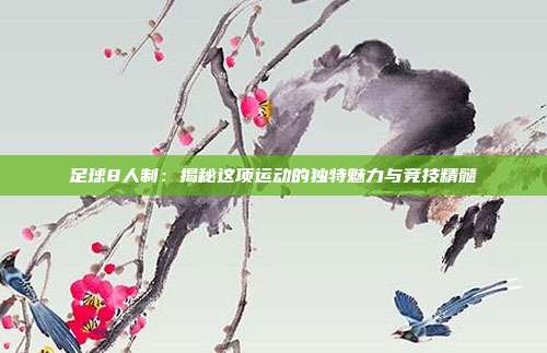 足球8人制：揭秘这项运动的独特魅力与竞技精髓