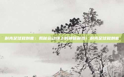 耐克足球鞋刺客：揭秘运动场上的神秘利器！耐克足球鞋刺客