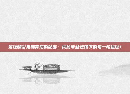 足球精彩集锦背后的秘密：揭秘专业视角下的每一粒进球！