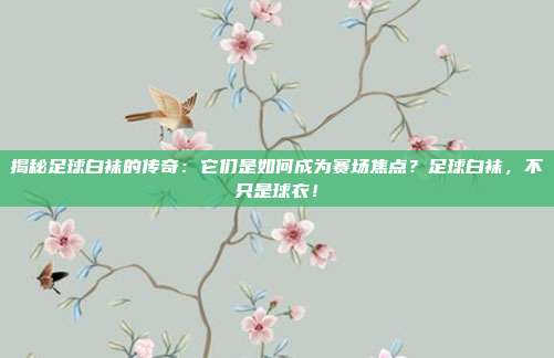 揭秘足球白袜的传奇：它们是如何成为赛场焦点？足球白袜，不只是球衣！