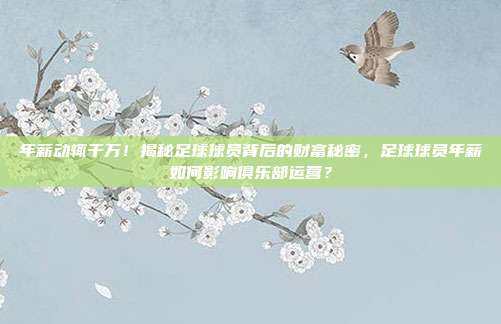 年薪动辄千万！揭秘足球球员背后的财富秘密，足球球员年薪如何影响俱乐部运营？