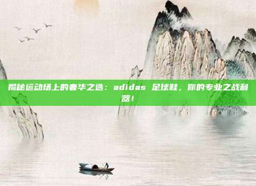 揭秘运动场上的奢华之选：adidas 足球鞋，你的专业之战利器！