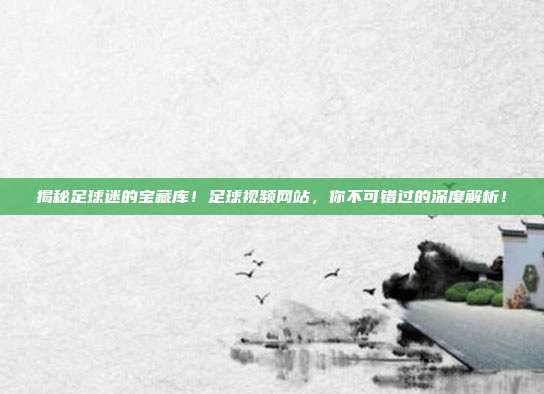 揭秘足球迷的宝藏库！足球视频网站，你不可错过的深度解析！