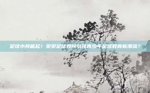 足球小将崛起！贝贝足球如何引领青少年足球教育新潮流？