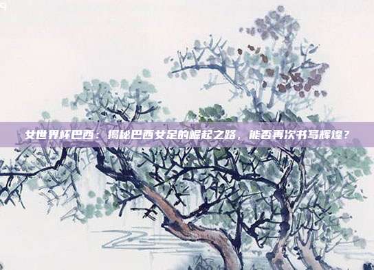 女世界杯巴西：揭秘巴西女足的崛起之路，能否再次书写辉煌？