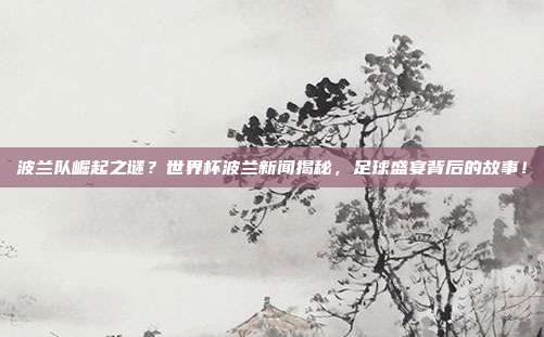 波兰队崛起之谜？世界杯波兰新闻揭秘，足球盛宴背后的故事！