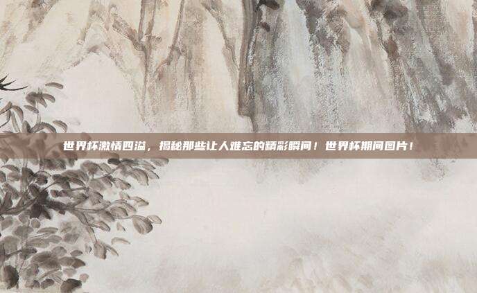 世界杯激情四溢，揭秘那些让人难忘的精彩瞬间！世界杯期间图片！