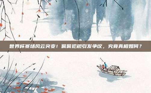 世界杯赛场风云突变！佩佩犯规引发争议，究竟真相如何？