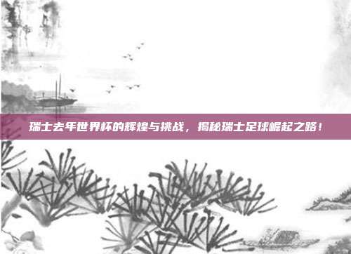 瑞士去年世界杯的辉煌与挑战，揭秘瑞士足球崛起之路！