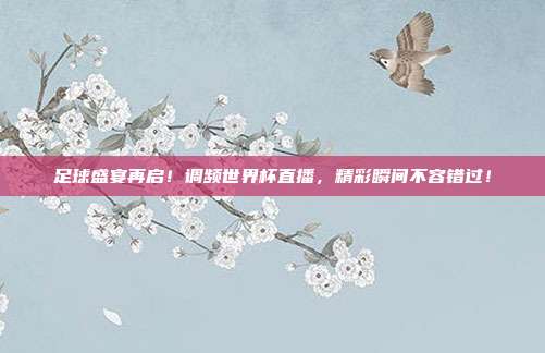 足球盛宴再启！调频世界杯直播，精彩瞬间不容错过！