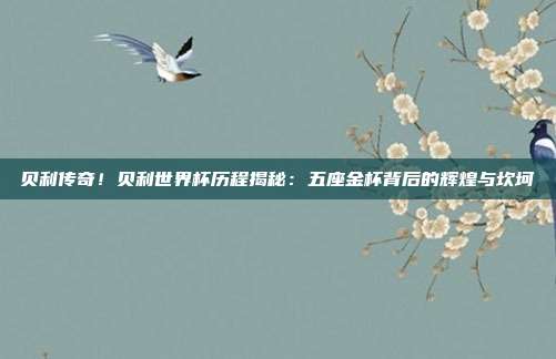 贝利传奇！贝利世界杯历程揭秘：五座金杯背后的辉煌与坎坷