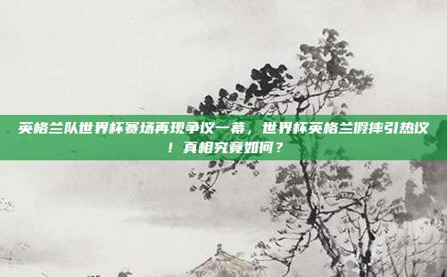 英格兰队世界杯赛场再现争议一幕，世界杯英格兰假摔引热议！真相究竟如何？