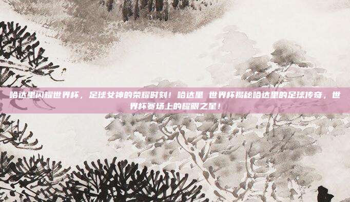 哈达里闪耀世界杯，足球女神的荣耀时刻！哈达里 世界杯揭秘哈达里的足球传奇，世界杯赛场上的耀眼之星！
