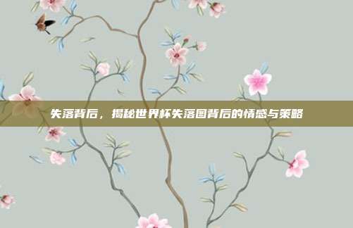 失落背后，揭秘世界杯失落图背后的情感与策略