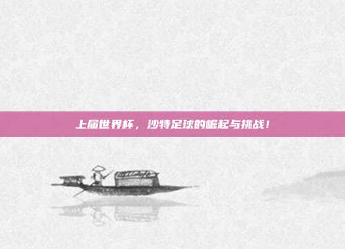 上届世界杯，沙特足球的崛起与挑战！