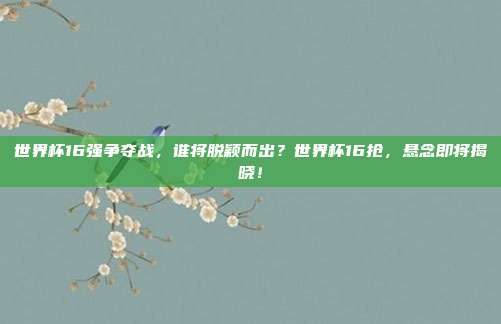 世界杯16强争夺战，谁将脱颖而出？世界杯16抢，悬念即将揭晓！