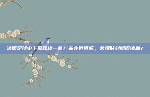 法国足球史上最辉煌一幕！首夺世界杯，荣耀时刻如何铸就？
