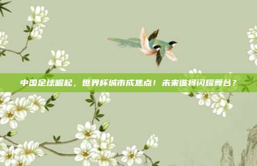中国足球崛起，世界杯城市成焦点！未来谁将闪耀舞台？
