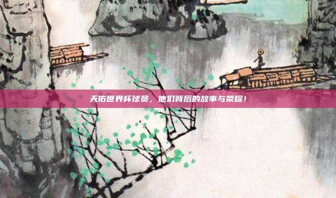 天佑世界杯球员，他们背后的故事与荣耀！