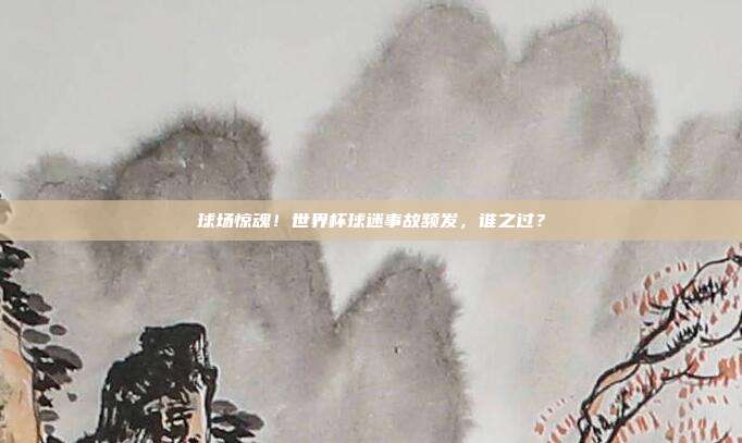 球场惊魂！世界杯球迷事故频发，谁之过？