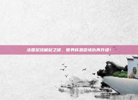 法国足球崛起之谜，世界杯恩怨情仇再升级！