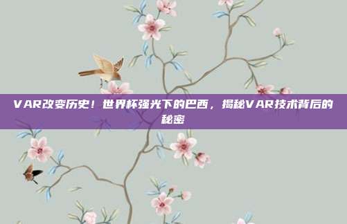 VAR改变历史！世界杯强光下的巴西，揭秘VAR技术背后的秘密
