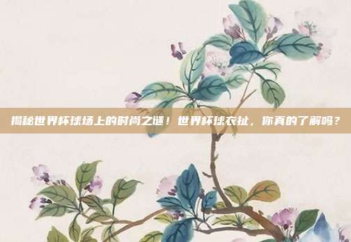 揭秘世界杯球场上的时尚之谜！世界杯球衣扯，你真的了解吗？