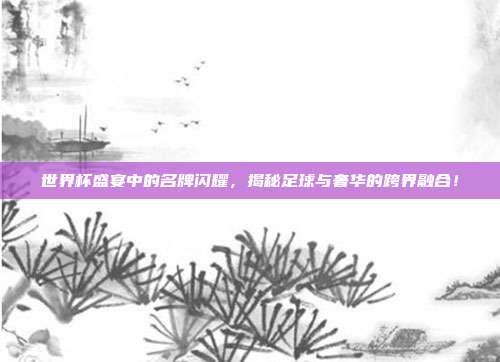世界杯盛宴中的名牌闪耀，揭秘足球与奢华的跨界融合！
