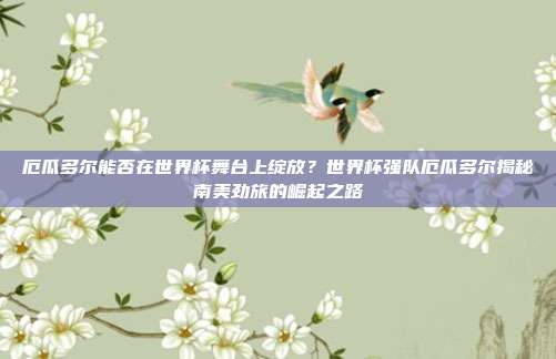 厄瓜多尔能否在世界杯舞台上绽放？世界杯强队厄瓜多尔揭秘南美劲旅的崛起之路