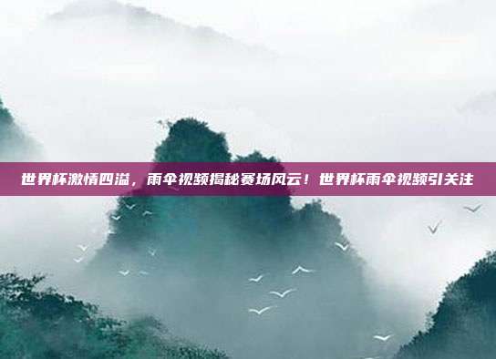 世界杯激情四溢，雨伞视频揭秘赛场风云！世界杯雨伞视频引关注