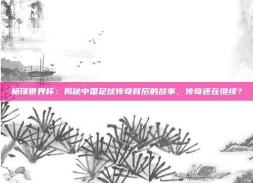 杨璞世界杯：揭秘中国足球传奇背后的故事，传奇还在继续？