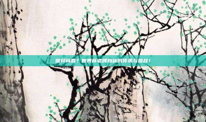 谁将问鼎？世界杯老牌劲旅的传承与挑战！
