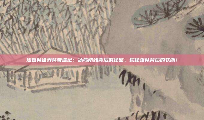 法国队世界杯奇遇记：冰岛防线背后的秘密，揭秘强队背后的软肋！
