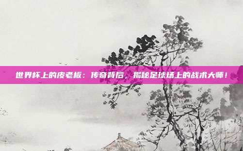 世界杯上的皮老板：传奇背后，揭秘足球场上的战术大师！