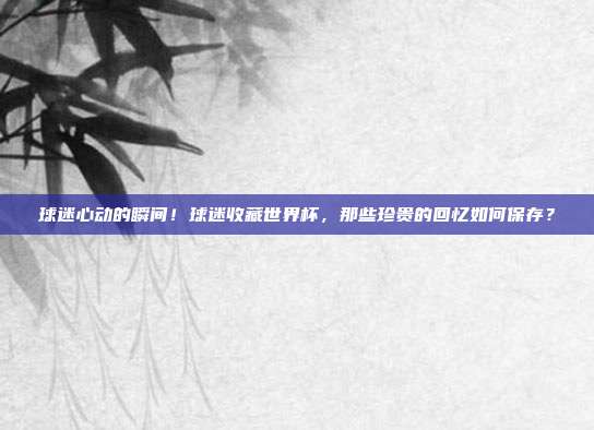 球迷心动的瞬间！球迷收藏世界杯，那些珍贵的回忆如何保存？