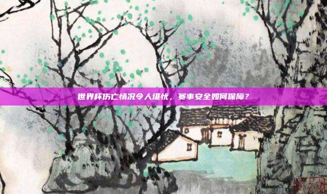 世界杯伤亡情况令人堪忧，赛事安全如何保障？