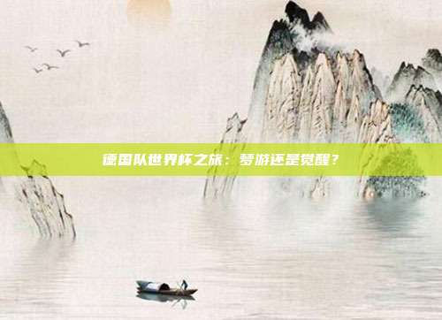 德国队世界杯之旅：梦游还是觉醒？