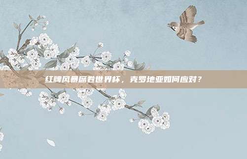 红牌风暴席卷世界杯，克罗地亚如何应对？