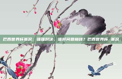 巴西世界杯赛况：强强对决，谁将问鼎巅峰？巴西世界杯 赛况