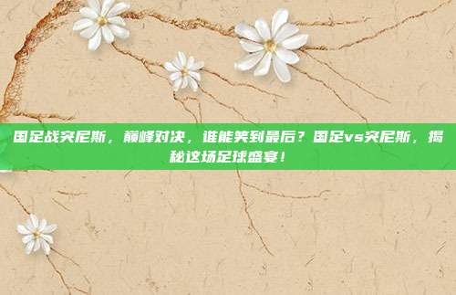国足战突尼斯,巅峰对决,谁能笑到最后?国足vs突尼斯,揭秘这场足球盛宴!