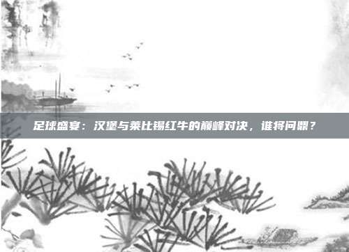 足球盛宴:汉堡与莱比锡红牛的巅峰对决,谁将问鼎?